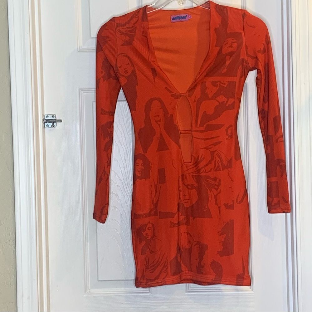 Edikted by Dolls Kill Pop Art Cut Out Dress Small